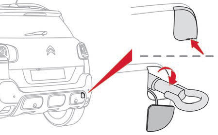 Citroen C3 Aircross: Holowanie - W Razie Awarii - Citroen C3 Aircross - Instrukcja Obslugi