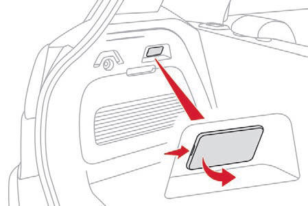 Citroen C3 Aircross: Oświetlenie Wewnętrzne - Wymiana Żarówki - W Razie Awarii - Citroen C3 Aircross - Instrukcja Obslugi