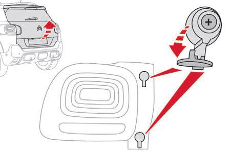 Citroen C3 Aircross: Tylne Światła - Wymiana Żarówki - W Razie Awarii - Citroen C3 Aircross - Instrukcja Obslugi