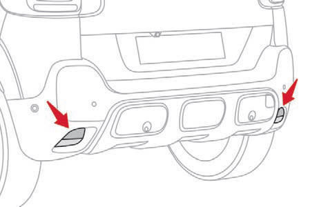 Citroen C3 Aircross: Tylne Światła - Wymiana Żarówki - W Razie Awarii - Citroen C3 Aircross - Instrukcja Obslugi