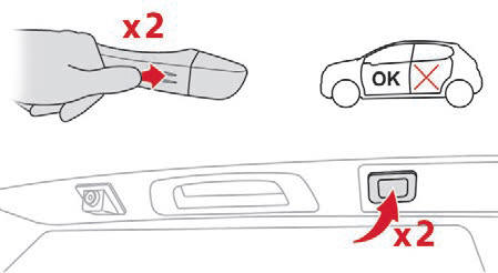 Citroen C3 Aircross: Układ Otwierania I Uruchamiania Bez Użycia Kluczyka - Otwieranie - Citroen C3 Aircross - Instrukcja Obslugi