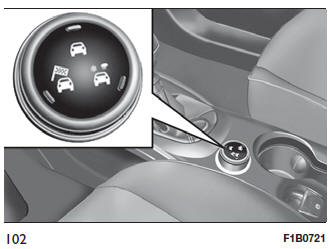 Drive mode selector (wybierak trybu jazdy) 