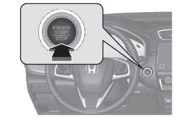 Przycisk ENGINE START/STOP