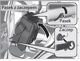 Fotele w drugim rzędzie