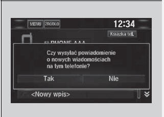 Odbieranie wiadomości SMS/e-mail