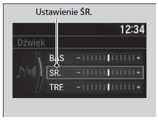 Regulacja dźwięku