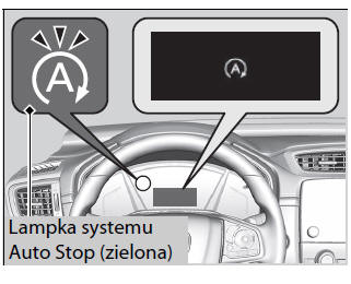 Honda Cr-V: System Auto Stop - Podczas Jazdy - Jazda - Honda Cr-V - Instrukcja Obsługi