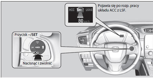 Ustawianie prędkości pojazdu