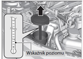 Uzupełnianie płynu do spryskiwaczy szyb