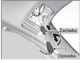 Żarówki tylnych świateł i świateł cofania