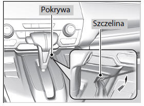 Zablokowana dźwignia zmiany biegów