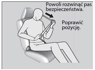 Zapinanie pasa bezpieczeństwa