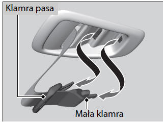 Zapinanie pasa bezpieczeństwa