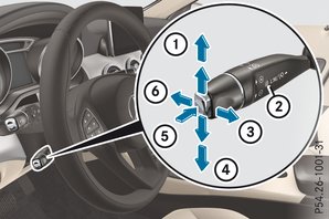 Mercedes-Benz Gla: Tempomat - Układy Ułatwiające Jazdę - Jazda I Parkowanie - Mercedes-Benz Gla - Instrukcja Obslugi